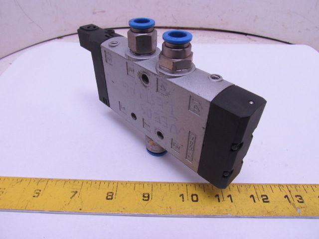 Festo CPE24-M1H-5L-3/8 Solenoid Valve w/out Solenoid 3/8" NPT