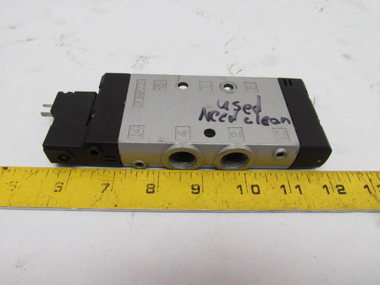 Festo CPE24-M1H-5L-3/8 Compact Solenoid Valve 24VDC 3/8" NPT