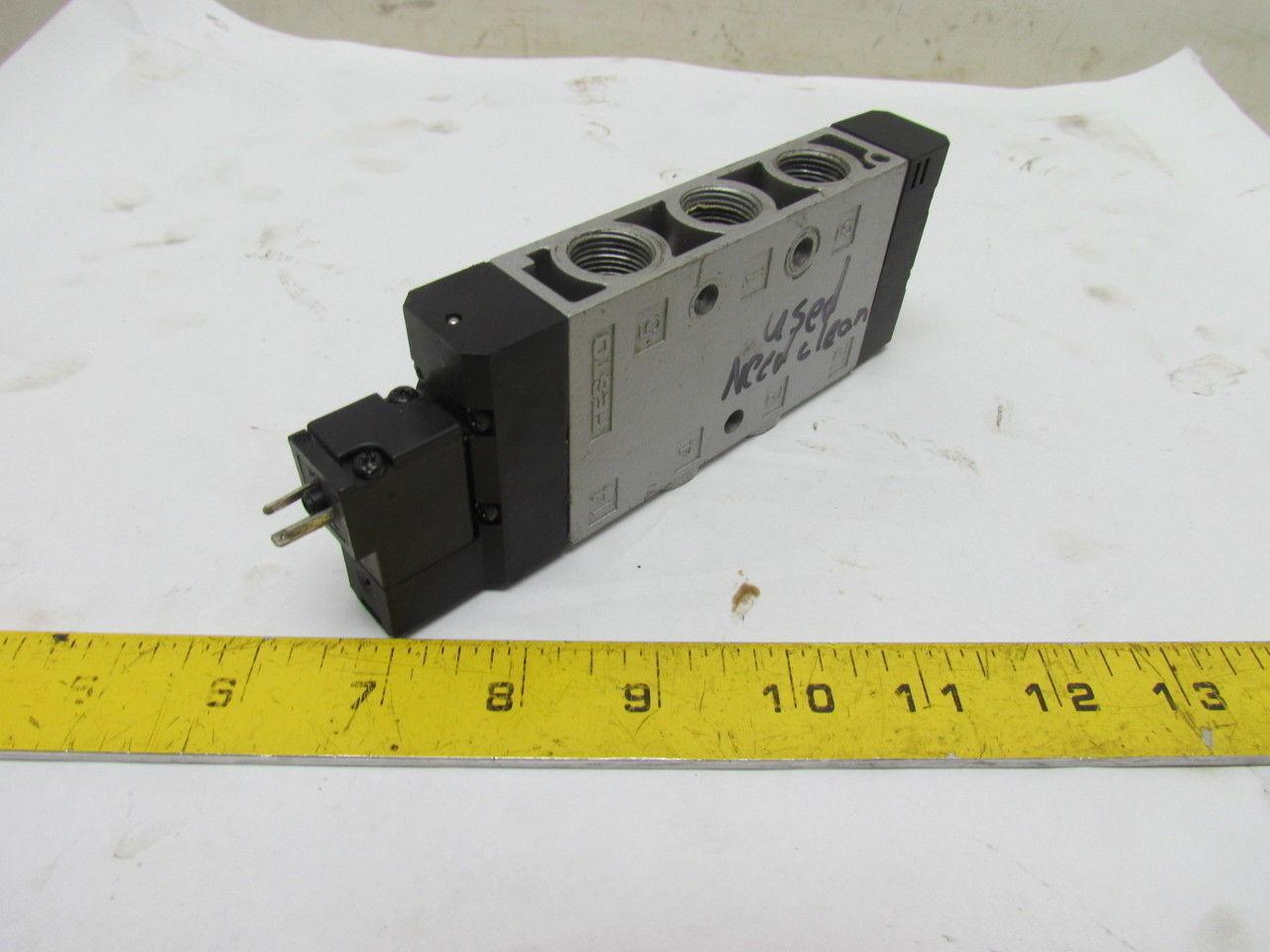 Festo CPE24-M1H-5L-3/8 Compact Solenoid Valve 24VDC 3/8" NPT