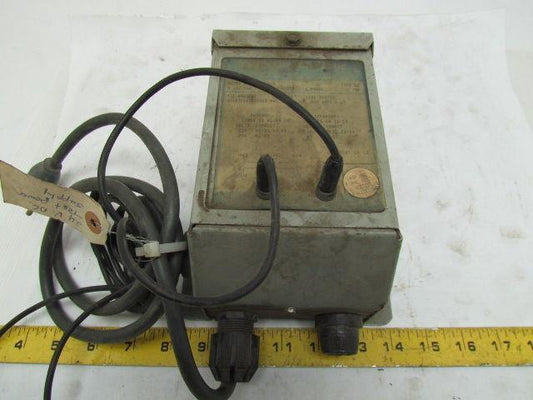 GE General Electric 9T51B0405 24VDC Test Power Supply .15KVA 1PH Autotransformer