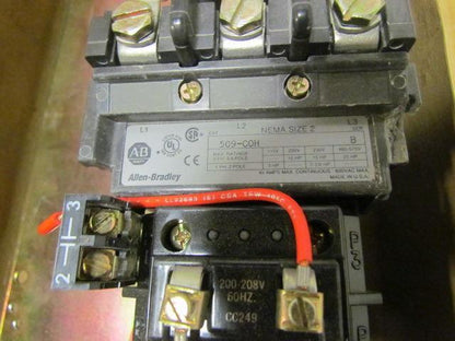 Allen Bradley 513-CHH-41 Cobination Starter Circuit Breaker NEMA Size 2 200-575V