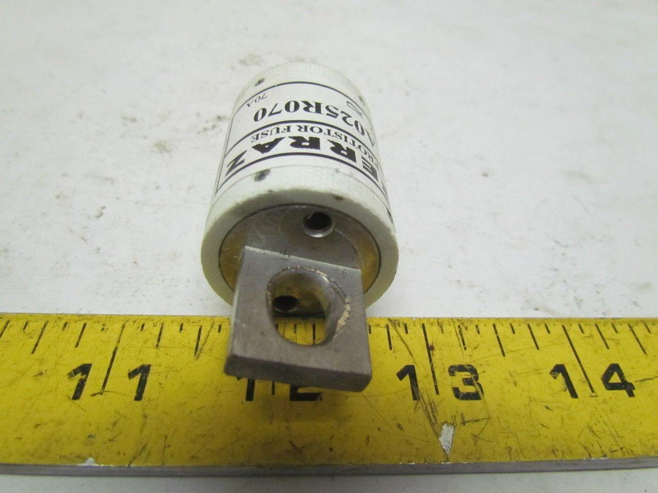 Ferraz A025R070 Protistor Fuse 70A 250V Lot of 6