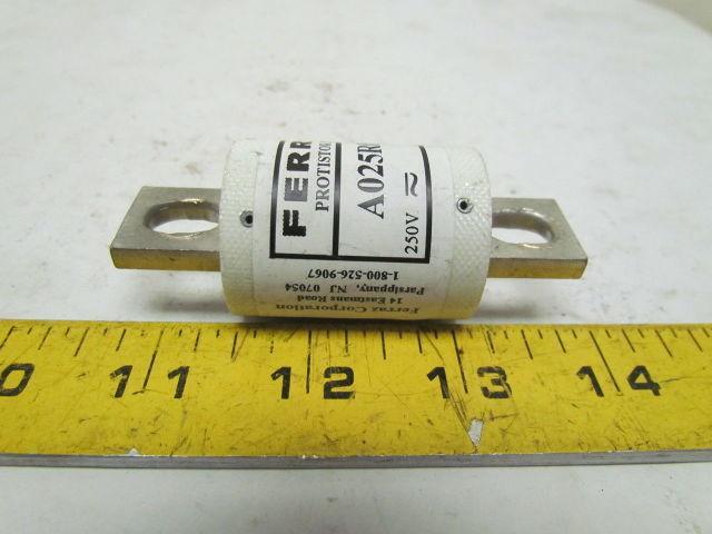 Ferraz A025R070 Protistor Fuse 70A 250V Lot of 6