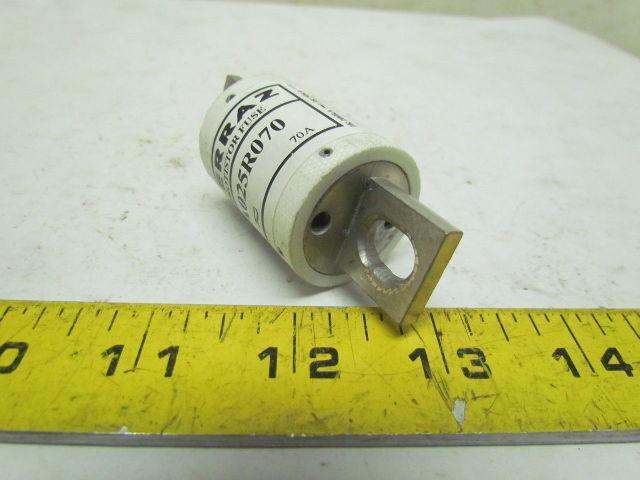 Ferraz A025R070 Protistor Fuse 70A 250V Lot of 6