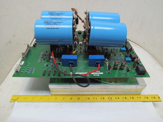 EPE PCA 72-161091-00 Circuit Board Capacitor Heatsink Assembly 6000uF 250VDC