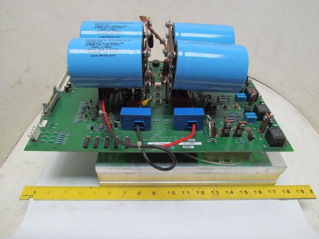EPE PCA 72-161091-00 Circuit Board Capacitor Heatsink Assembly 6000uF 250VDC