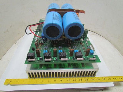 EPE PCA 72-161091-00 Circuit Board Capacitor Heatsink Assembly 6000uF 250VDC