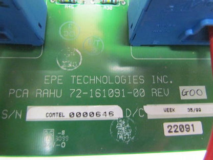 EPE PCA 72-161091-00 Circuit Board Capacitor Heatsink Assembly 6000uF 250VDC