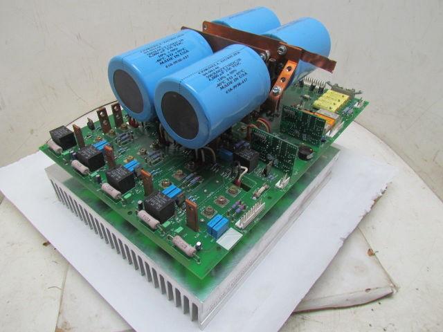EPE PCA 72-161091-00 Circuit Board Capacitor Heatsink Assembly 6000uF 250VDC
