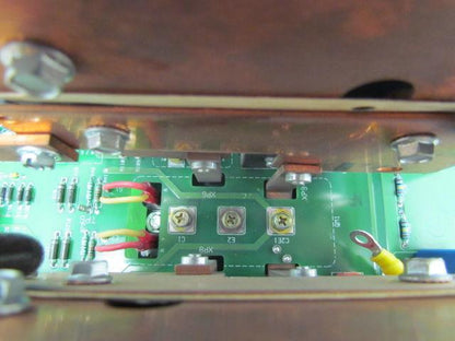 EPE PCA 72-161091-00 Circuit Board Capacitor Heatsink Assembly 6000uF 250VDC