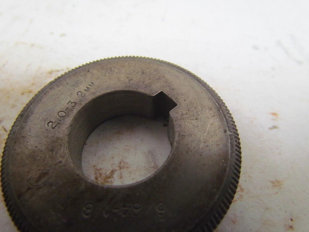 5/64-1/8" Drive Roll 2.0-3.2mm Lot of 4 3/4" bore