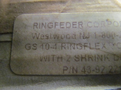 Ringfeder Corp. GS 10-4 Compression Fit Ring Flex Motor Coupling 24mm & 5/8"Bore