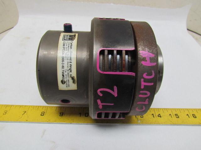 CARLSON CDW PT334-2000-2-60, TIW#55290 Clutch Assembly 2" 60mm Bore Size HUB