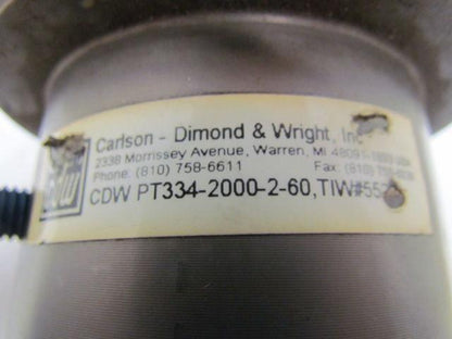 CARLSON CDW PT334-2000-2-60, TIW#55290 Clutch Assembly 2" 60mm Bore Size HUB