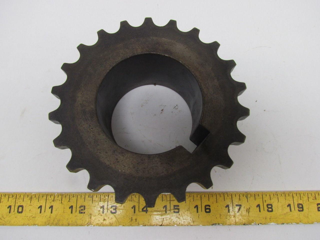 Martin 5YFN 6O22 #60 Roller Chain Sprocket 3/4" Pitch 22 Teeth 2-7/8" Keyed Bore
