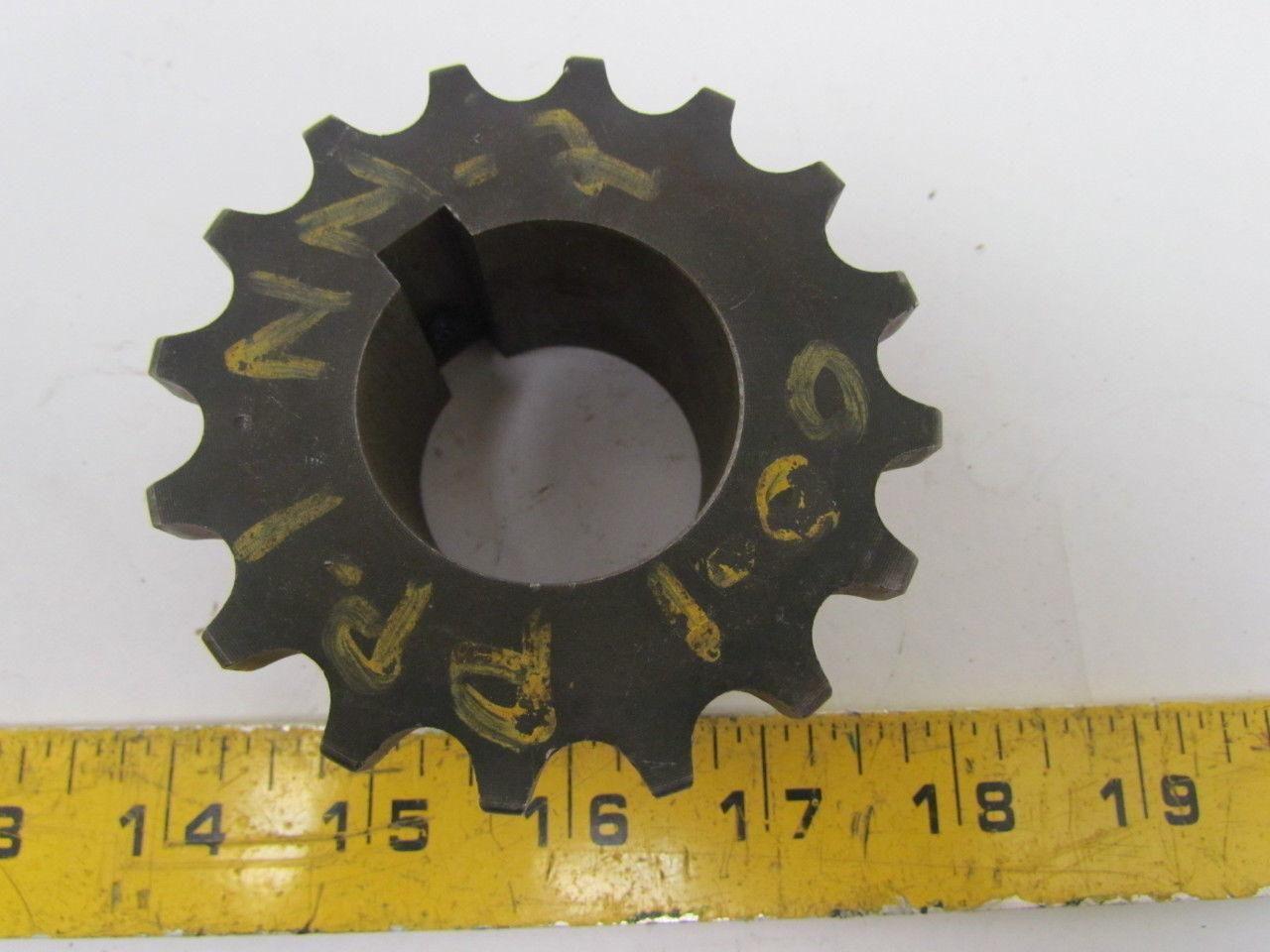 Martin 5016 #50 Roller Chain Coupler 5/8 Pitch 16 Teeth 40mm Keyed Bore 1 side