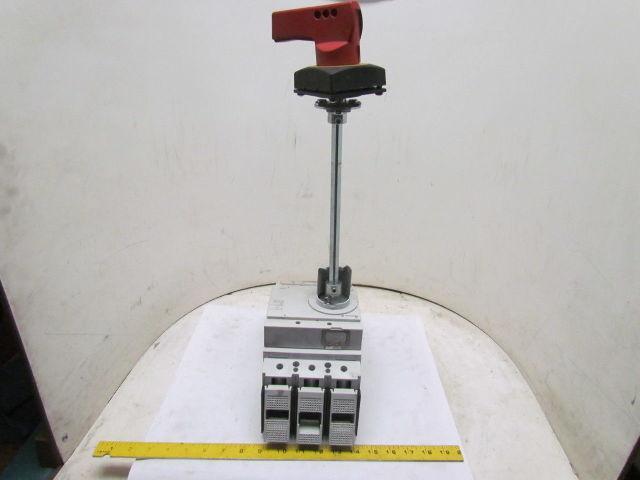 NZMN3-AEF400-NA 3-Pole Circuit Breaker 400 Amp Fixed Setting Electronic Release