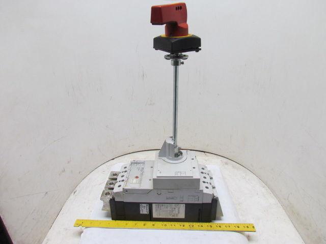 NZMN3-AEF400-NA 3-Pole Circuit Breaker 400 Amp Fixed Setting Electronic Release