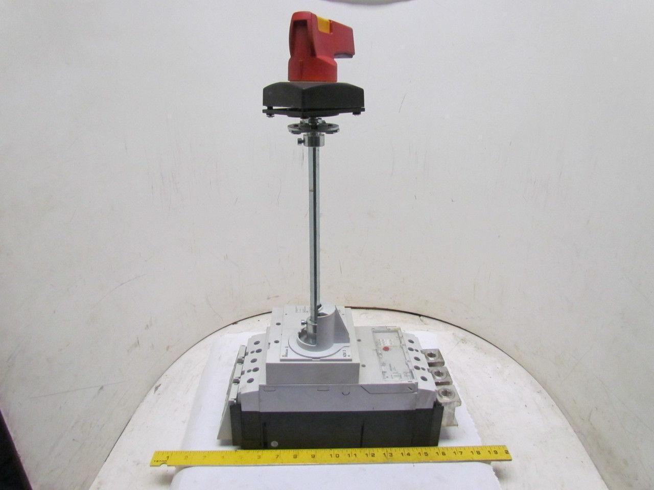 NZMN3-AEF400-NA 3-Pole Circuit Breaker 400 Amp Fixed Setting Electronic Release