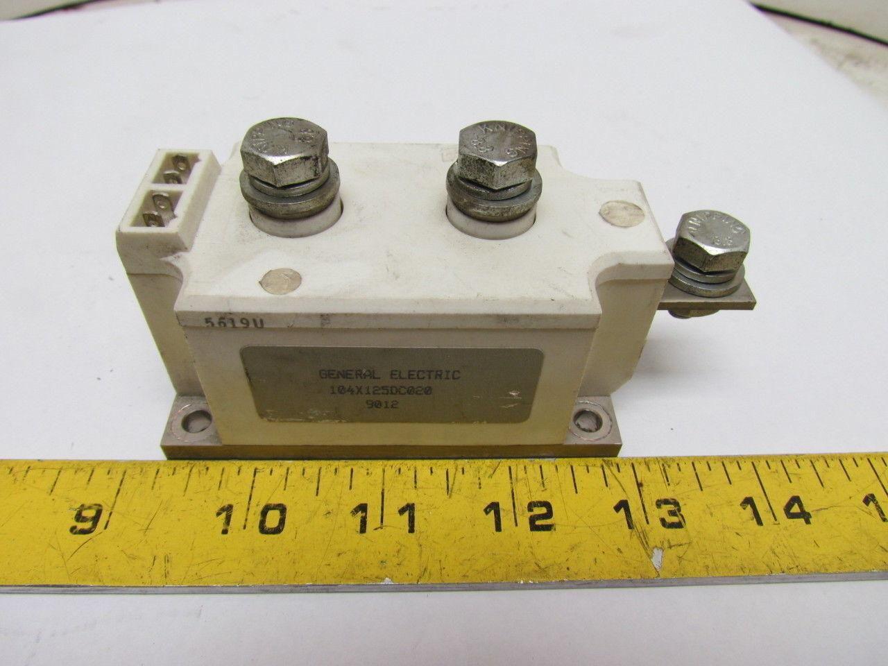 GE SemiKron SKKT 161/12E-2 J18 Thyristor Diode Module SemiPack 3 104X125DC020