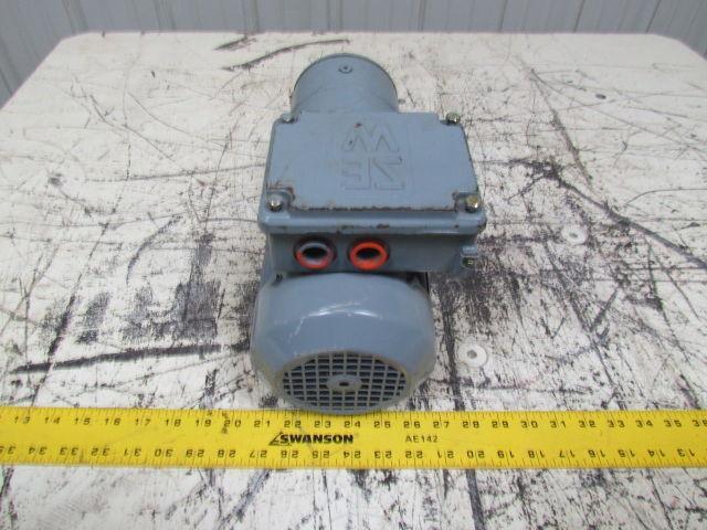 Sew Eurodrive R40 B8 TB-270 CE-3 6.17:1 Ratio R40DT80N4 330/575V 1HP Gearmotor