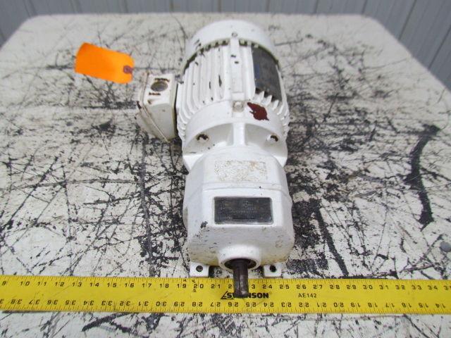 Sterling Electric SPH0302A001434 Inline Gearbox Speed Reduce 4:1 Ratio 460V 3PH