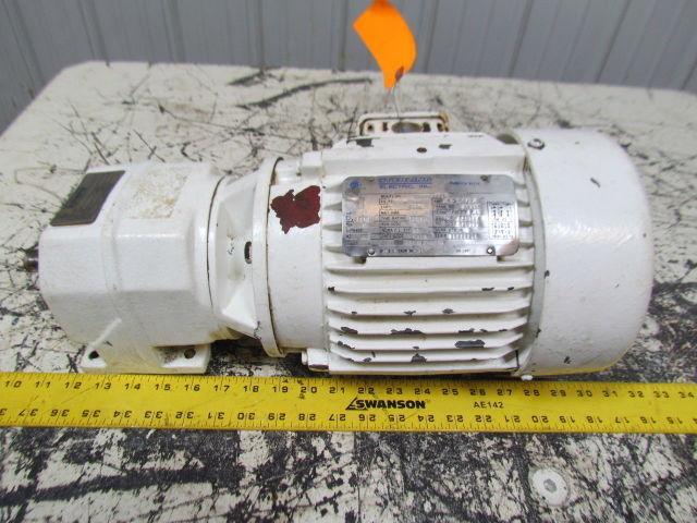 Sterling Electric SPH0302A001434 Inline Gearbox Speed Reduce 4:1 Ratio 460V 3PH