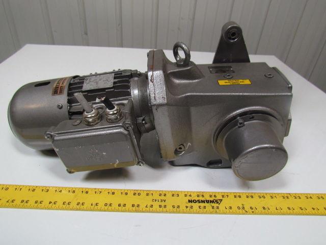 Nord SK92672AZDSH Right Angle Shaft Mount 1Hp Gearbox Speed Reduser Bevel 48.3:1