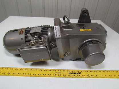Nord SK92672AZDSH Right Angle Shaft Mount 1Hp Gearbox Speed Reduser Bevel 48.3:1