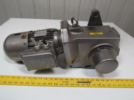 Nord SK92672AZDSH Right Angle Shaft Mount 1Hp Gearbox Speed Reduser Bevel 48.3:1