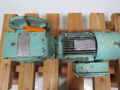 Sew-Eurodrive SAF52DT80M4BM#14-0041 Torque 1090Lb-In Ratio 37.94:1 1HP Motor