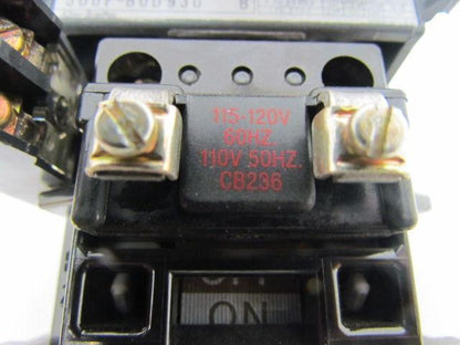 Allen Bradley 500F-BOD930 500F-B0D930 Contactor Motor Starter Sz1 27A 120V Coil