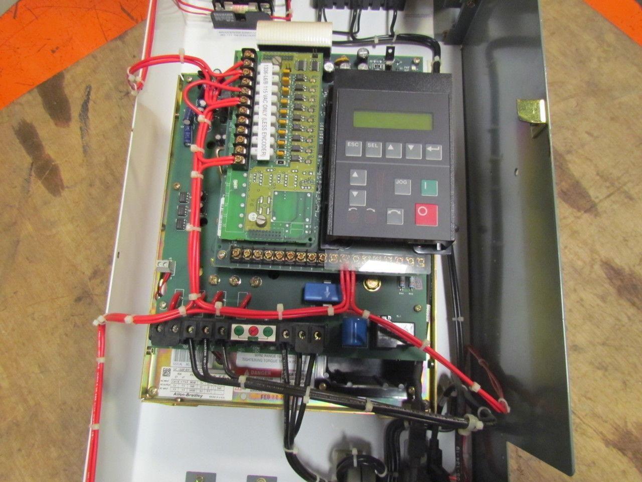 1336F-BRF100-AN-EN Motor Control Unit 10Hp AC Drive 30 Amp Disconnect 480V 2162P