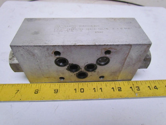 Continental C12S-PC-G-S-B Pilot Operated Check Valve
