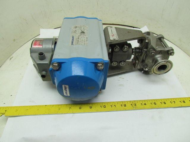 Jamesbury VPVL300-SR4/5-B Actuator w/PBM-1" Stainless Steel Valve 900 PSIG