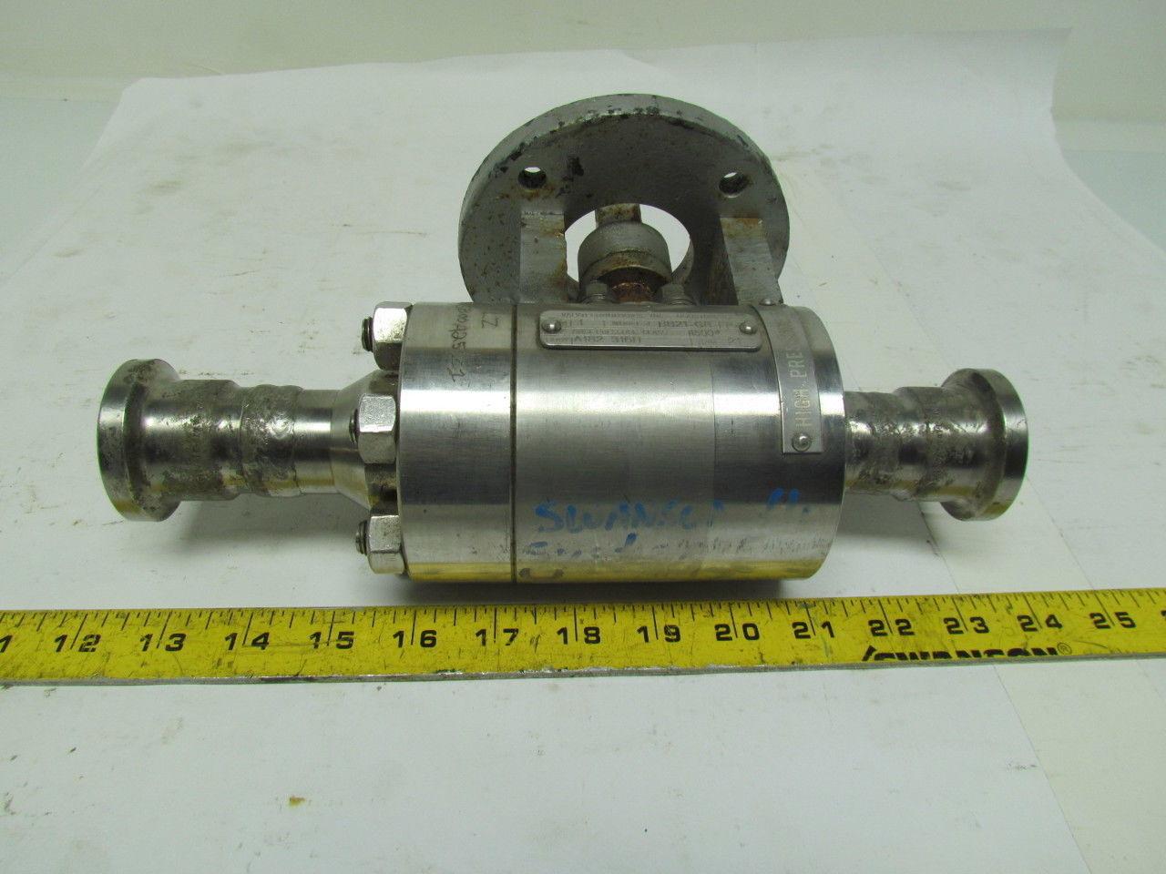 Valvtechnologies BB21-GR-FP Stainless Steel Size 1 Forged High Pressure Valve