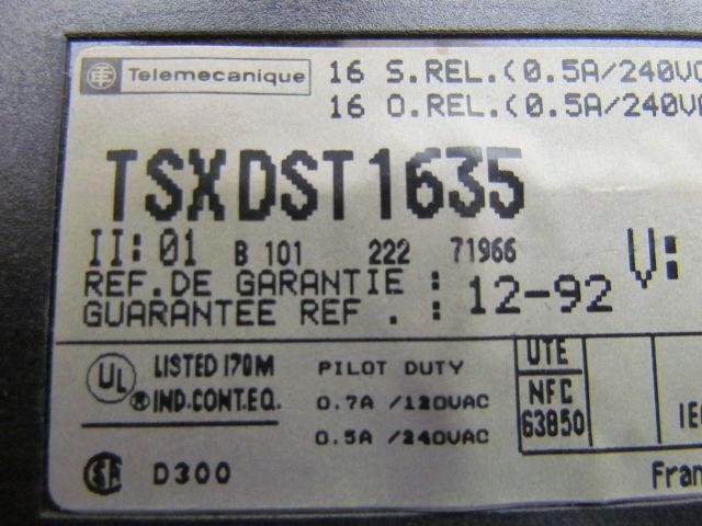 Telemecanique   TSXDST1635 Output Module 16pt Relay 5A/240VAC