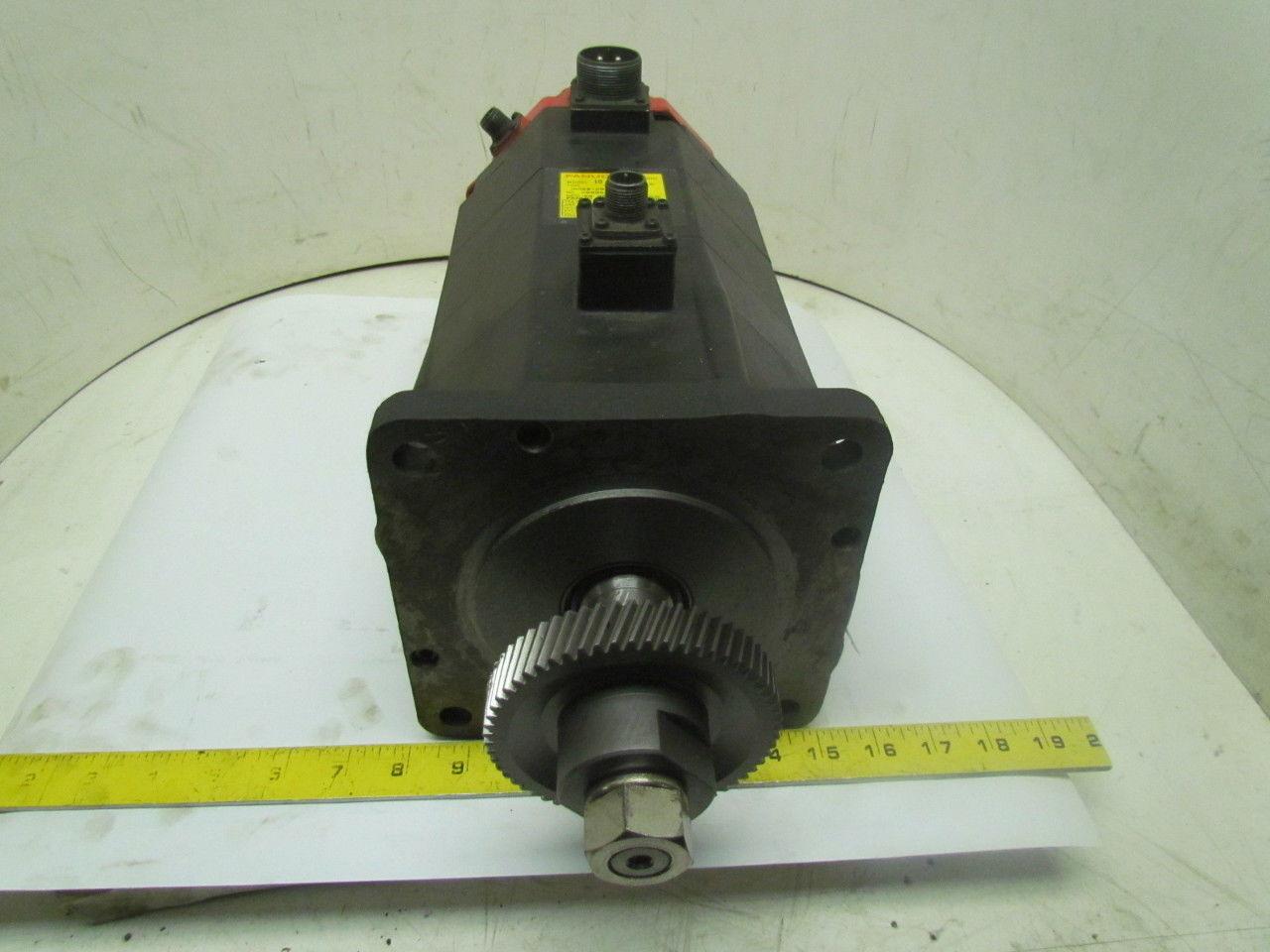Fanuc A06R-0501-B751 C899A4450 AC Servo Motor 144V 3Ph 8-Pole 2000 RPM Model 10