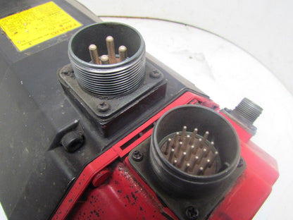 Fanuc A06B-0501-B751 AC Servo Motor 144V 3-Phase 8-Pole 2000 RPM