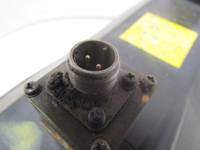 Fanuc A06B-0501 AC Servo Motor 144V 3-Phase 8-Pole 2000 RPM Model #10