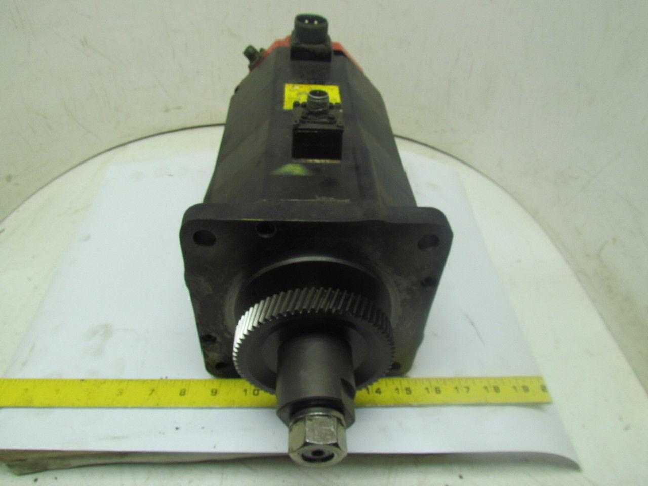 Fanuc A06B-0501 AC Servo Motor 144V 3-Phase 8-Pole 2000 RPM Model #10