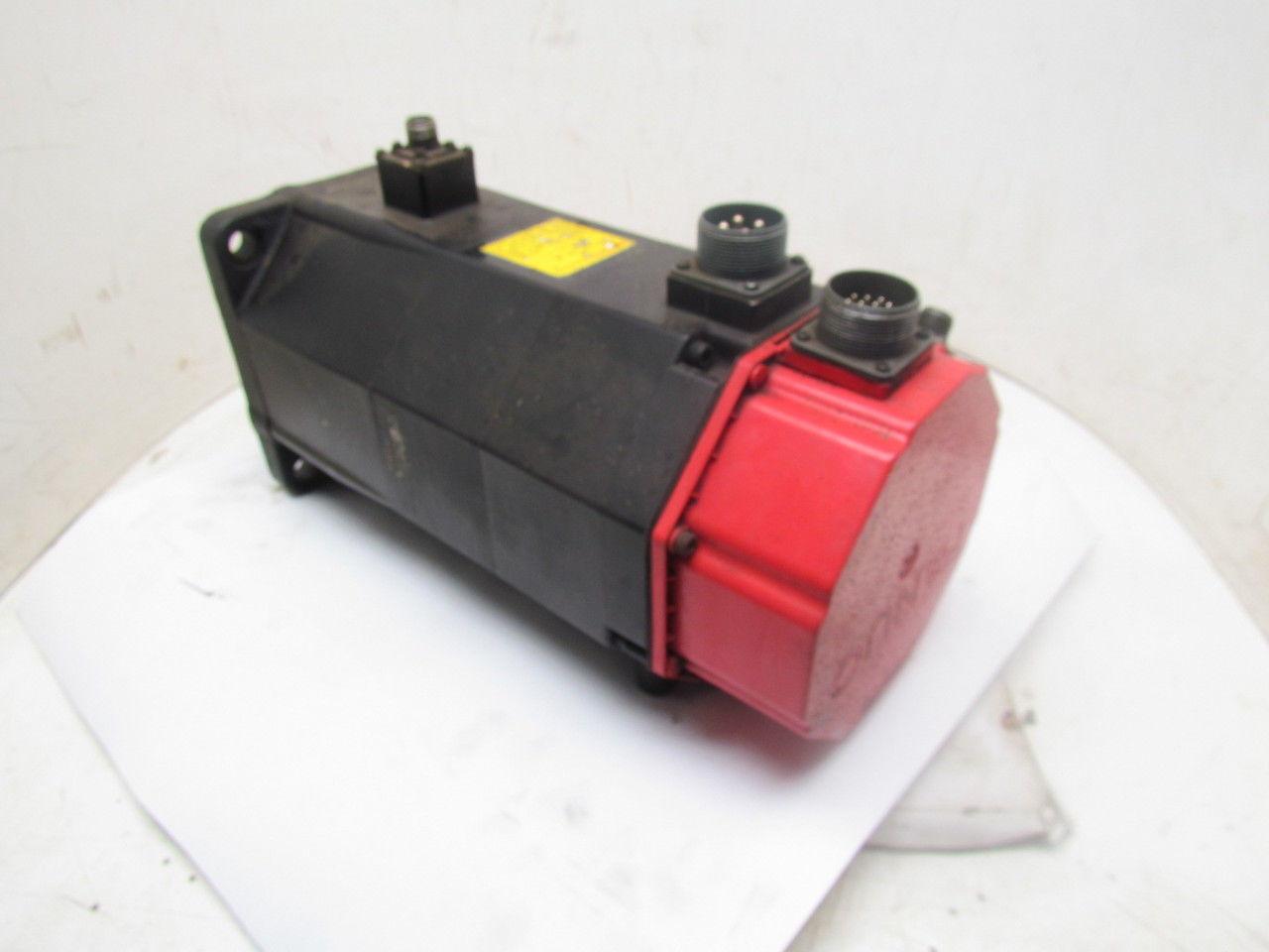 Fanuc A06B-0501 AC Servo Motor 144V 3-Phase 8-Pole 2000 RPM Model #10