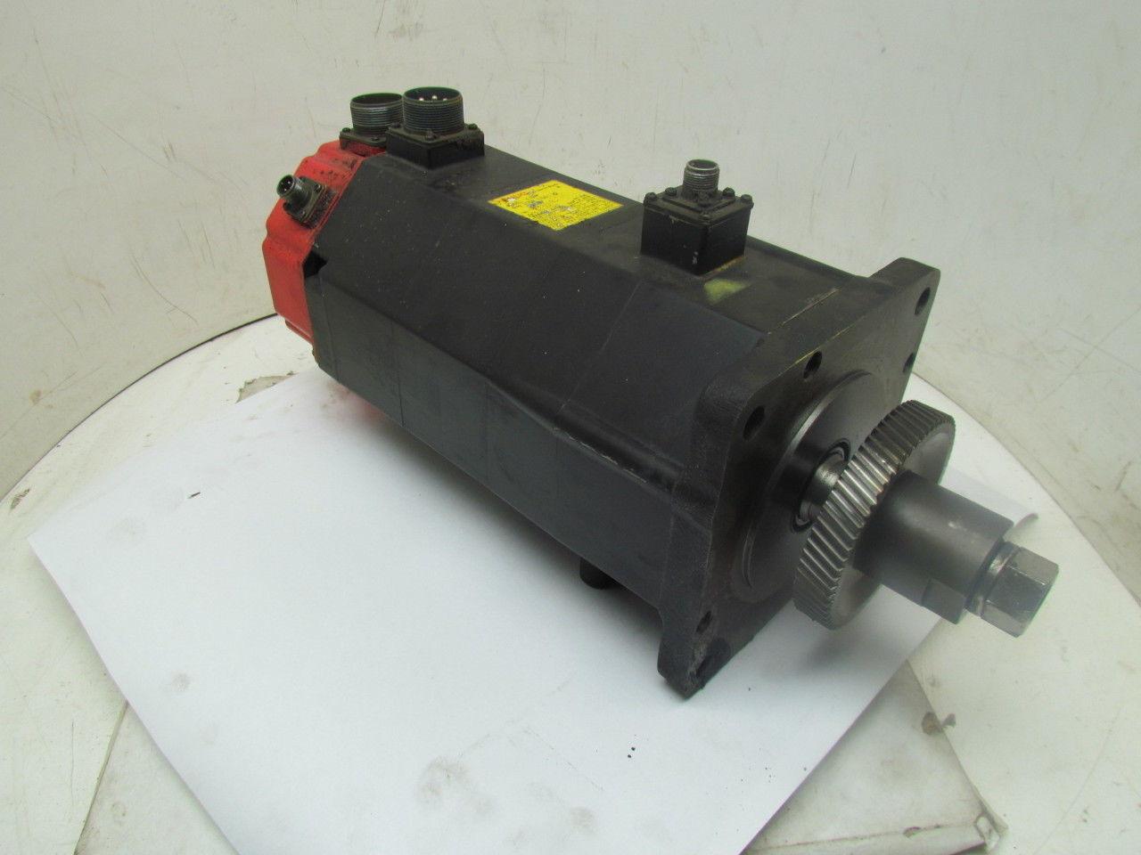 Fanuc A06B-0501 AC Servo Motor 144V 3-Phase 8-Pole 2000 RPM Model #10