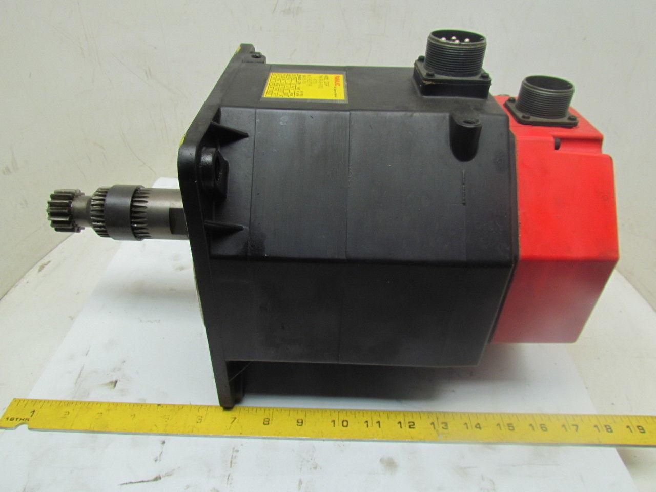 Fanuc A06B-0352-B731 E-820795 AC Servo Motor 141V 3-Phase 8-Pole 2000 RPM