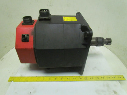 Fanuc A06B-0352-B731 E-820795 AC Servo Motor 141V 3-Phase 8-Pole 2000 RPM