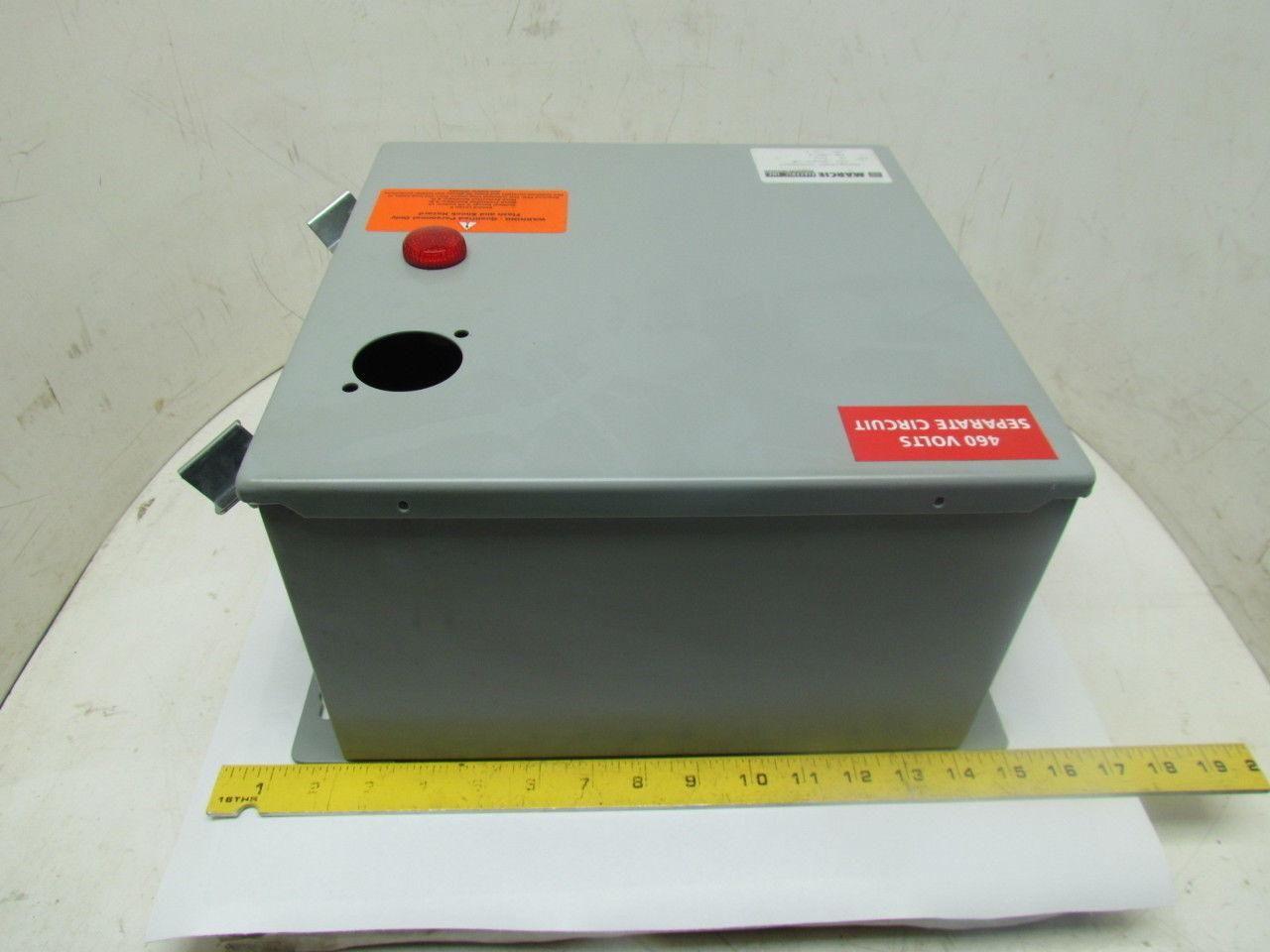 Marcie GN2000-LR-US Transformer Disconnect 2000VA 460V 115V 12x12" Enclosure