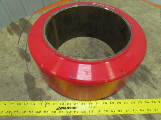 03-425000-051 Permathane Red Smooth Press-On Forklift Tire 16-1/4x7x11-1/4" NEW