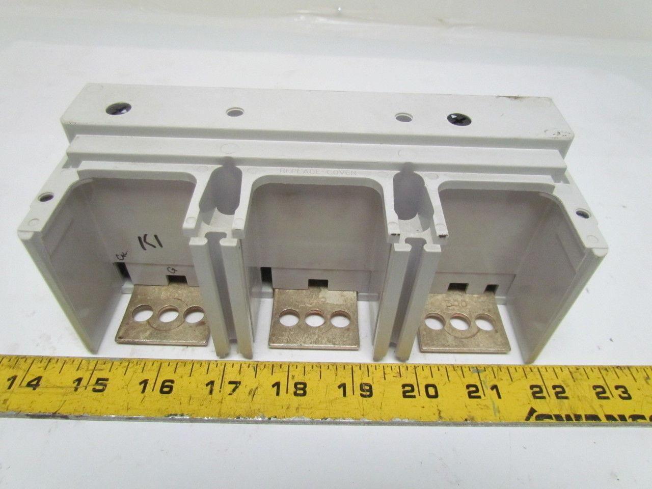 Siemens 3VL9550-7DC30 3-P Overcurrent Release Circuit Breaker Trip Unit 400-500A