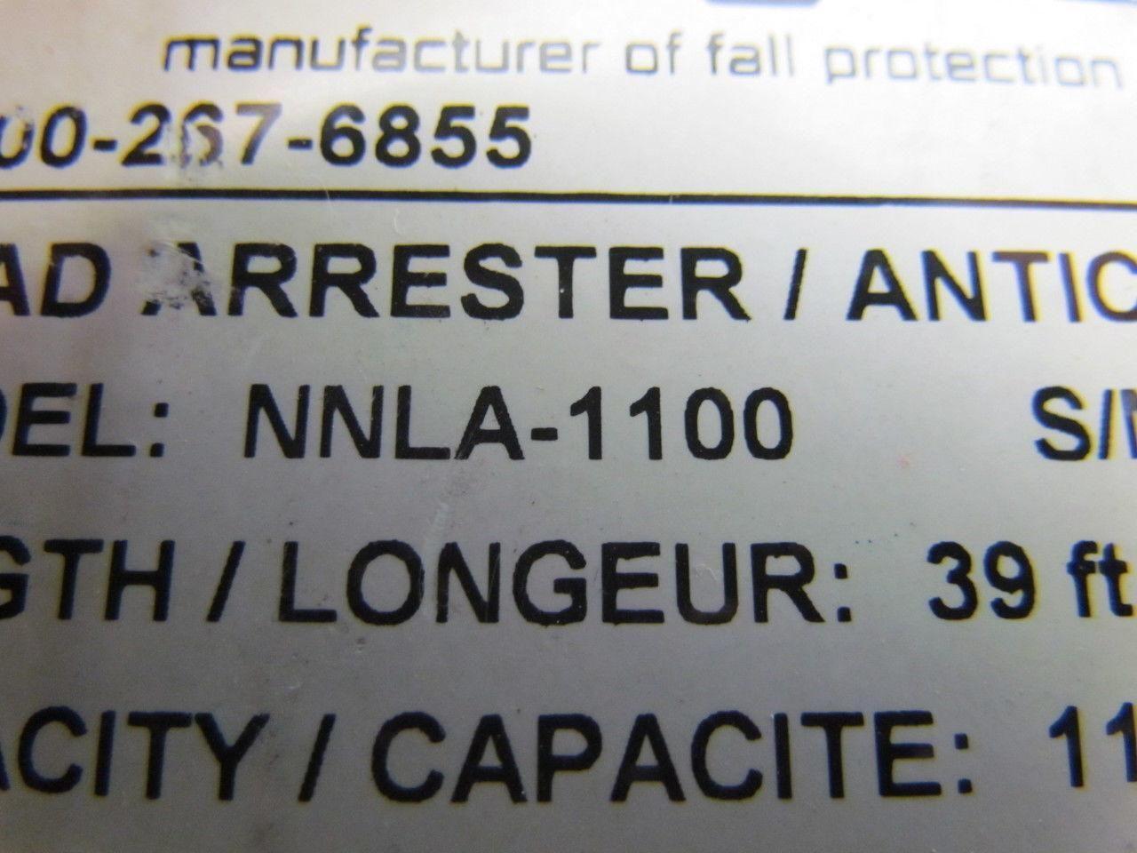 Norguard NNLA-1100 Fall Load Arrester Self-Retracting Lifeline 39' Cable 1100Lb