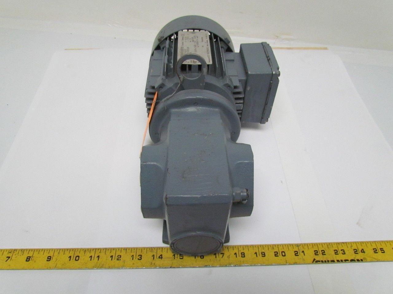 SEW-EURODRIVE SA32T DT71D2TF Gear Motor 3/4Hp .55KW 3Ph 266/460V 3300 RPM 10:1